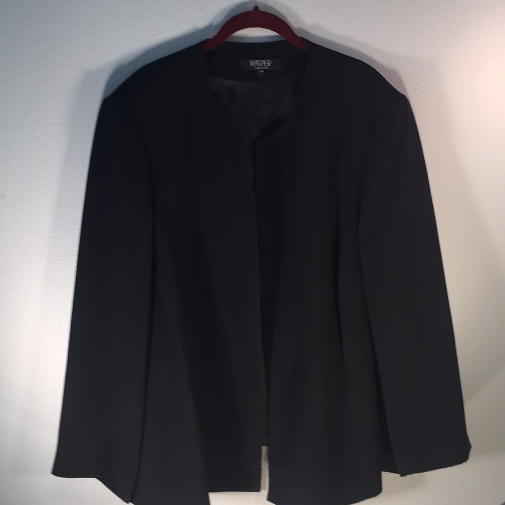 Kasper Black Blazer Size 24W